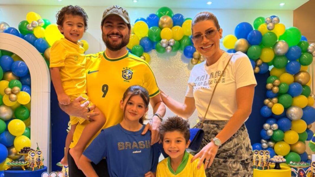 Pietra, filha de Cristiano, da dupla com Zé Neto, comemora 9 anos com festa inspirada nas Olimpíadas Pietra, filha de Cristiano, da dupla com Zé Neto, comemora 9 anos com festa inspirada nas Olimpíadas