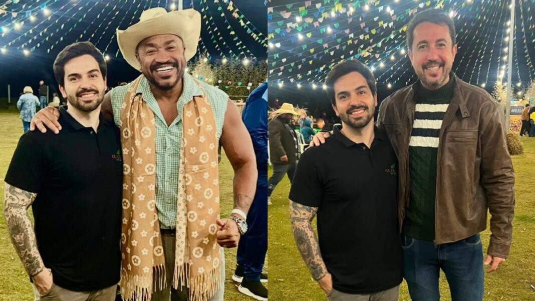 Sebah Vieira E Thiago Rocha Prestigiam O São João Do Guarany Eco Resort, Em Minas Gerais Sebah Vieira E Thiago Rocha Prestigiam O São João Do Guarany Eco Resort, Em Minas Gerais